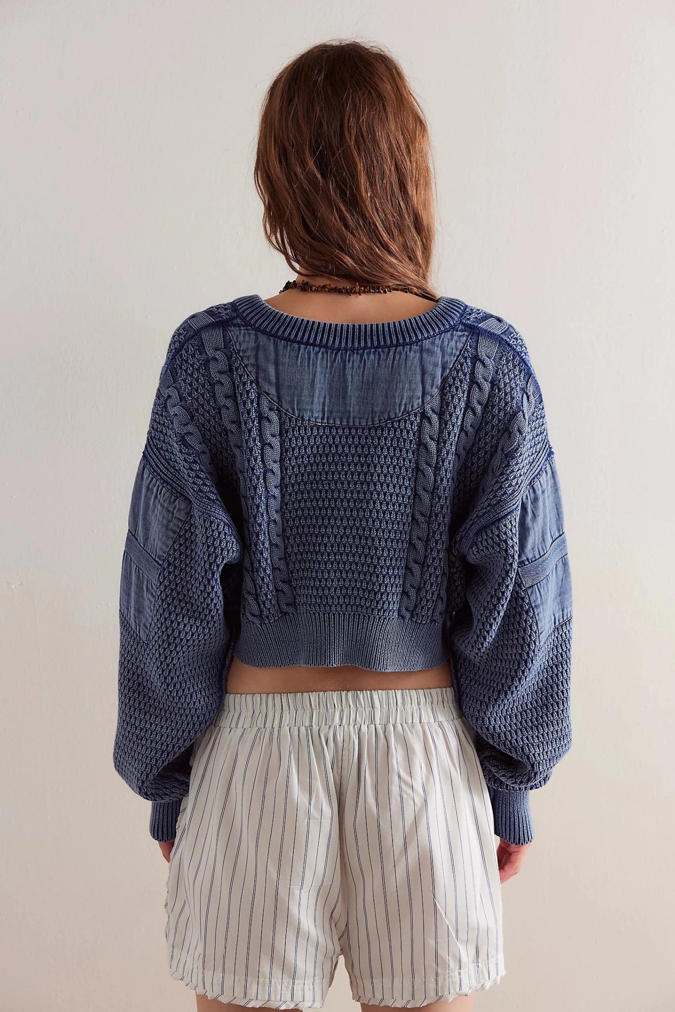 Heritage Cardi - Polkadots & Moonbeams LAFree PeopleBlueXSHeritage Cardi