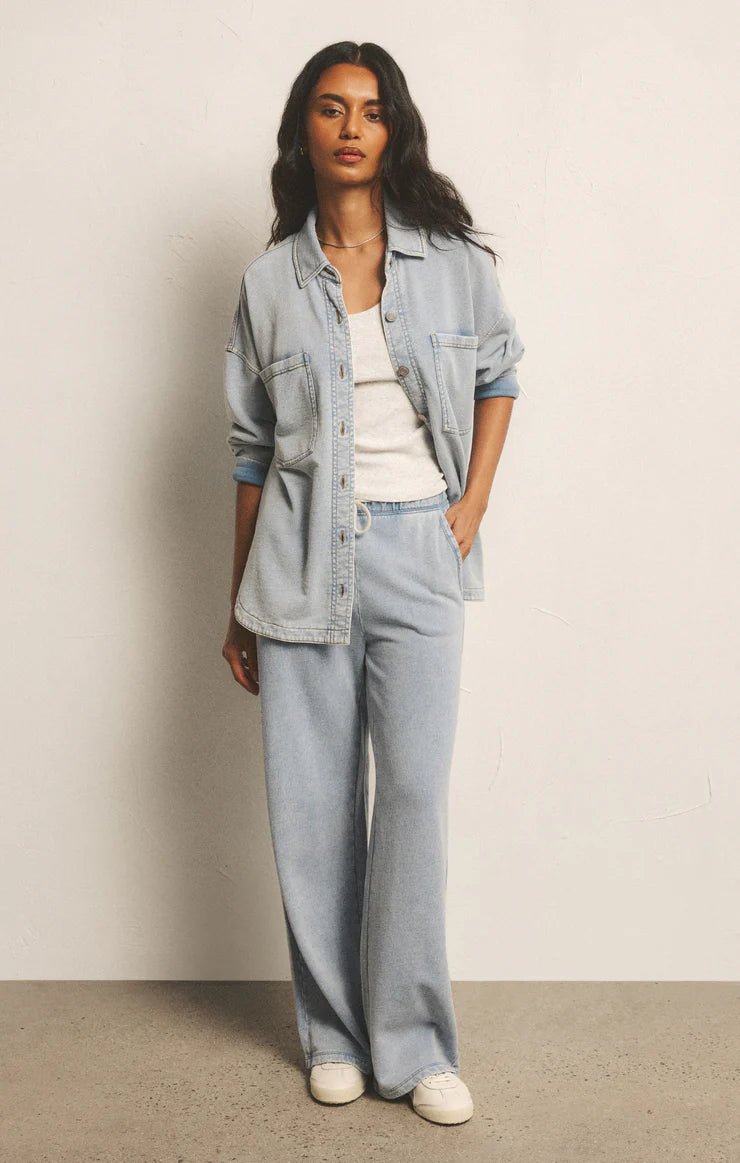 Hunter Knit Denim Pants - Polkadots & Moonbeams LAZ SUPPLYdenimXSHunter Knit Denim Pants