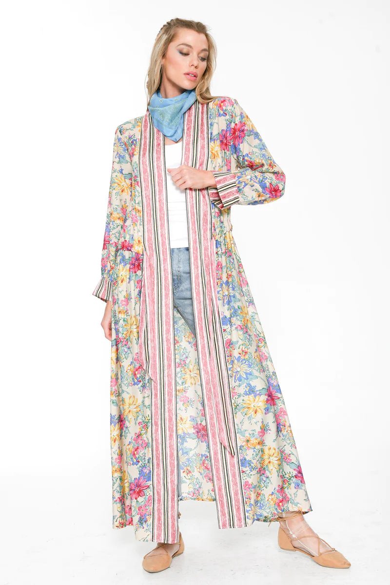I Will Meet You Maxi Duster - Polkadots & Moonbeams LAArattaXSI Will Meet You Maxi Duster