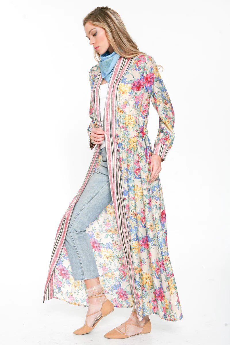 I Will Meet You Maxi Duster - Polkadots & Moonbeams LAArattaXSI Will Meet You Maxi Duster