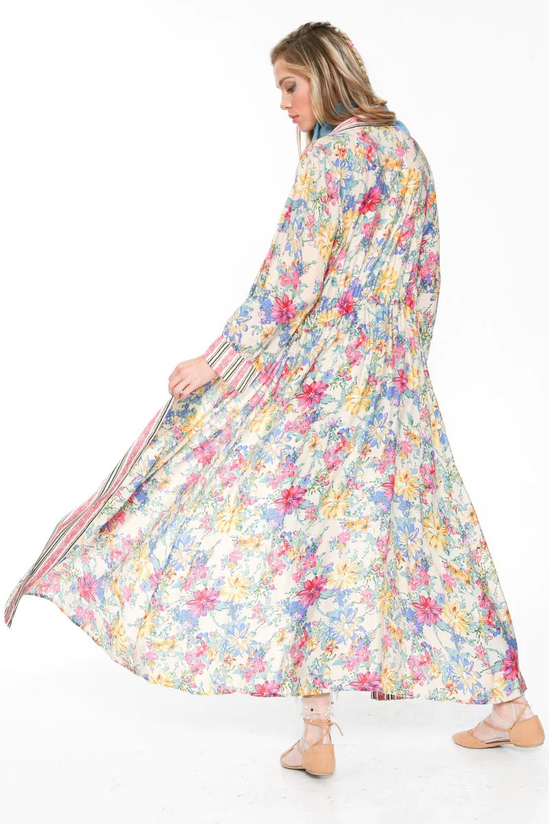 I Will Meet You Maxi Duster - Polkadots & Moonbeams LAArattaXSI Will Meet You Maxi Duster