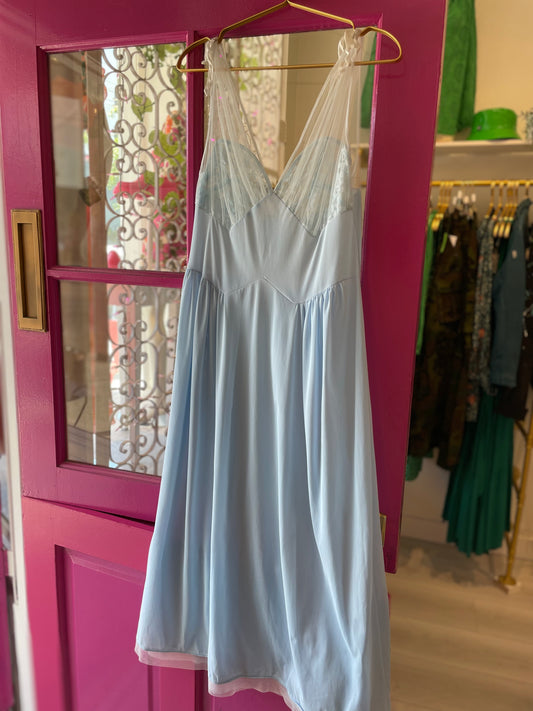 Elsa Lace Vintage Slip Dress