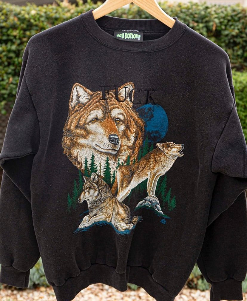 Wildlife Upcycled Sweatshirts