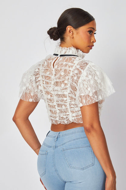Janelle Lace Top - Polkadots & Moonbeams LAPolkadots & MoonbeamsSJanelle Lace Top