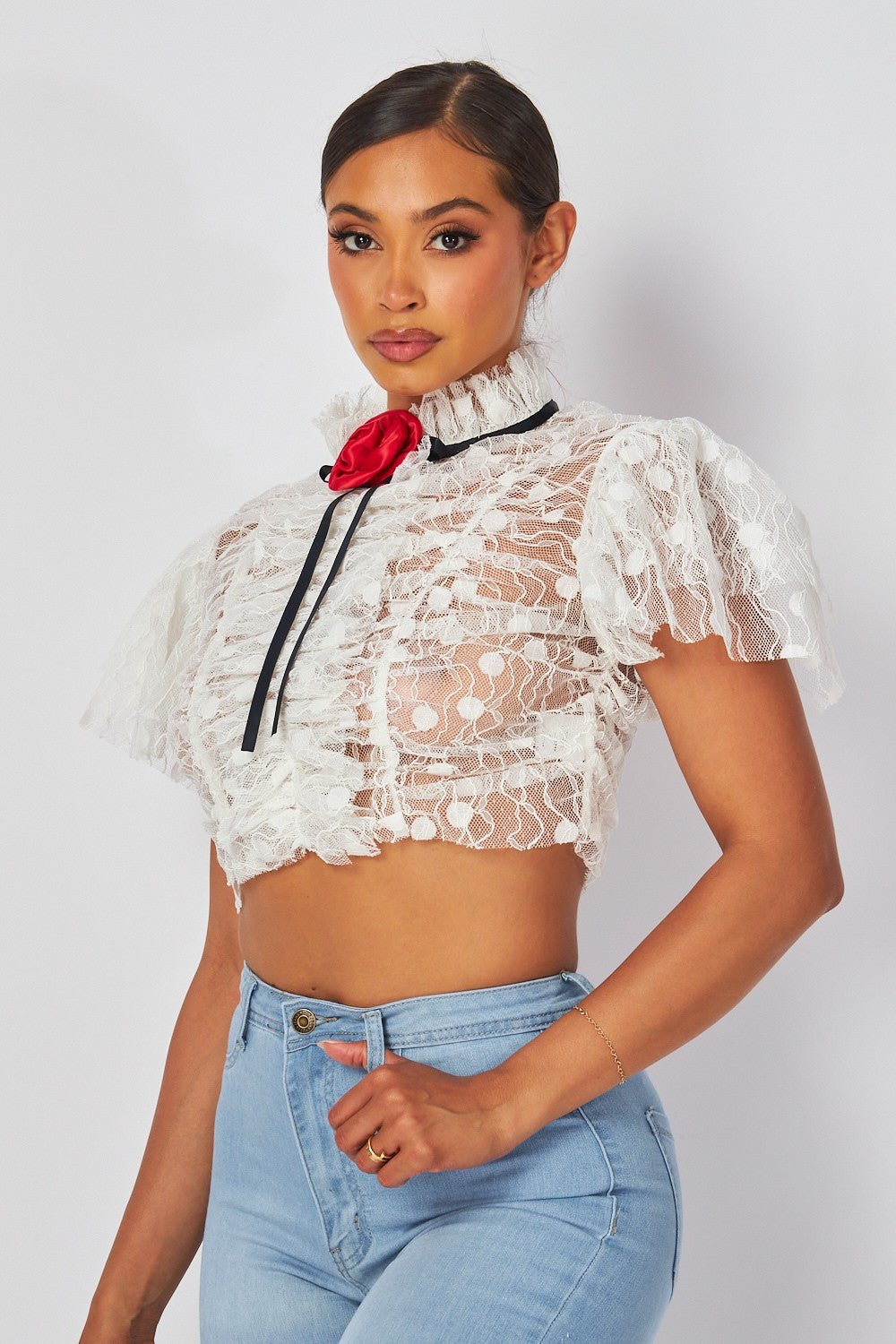 Janelle Lace Top - Polkadots & Moonbeams LAPolkadots & MoonbeamsSJanelle Lace Top