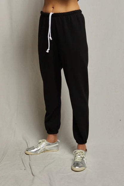 Johnny Terry Sweatpants - Polkadots & Moonbeams LAPerfect White TeeBlackXSJohnny Terry Sweatpants