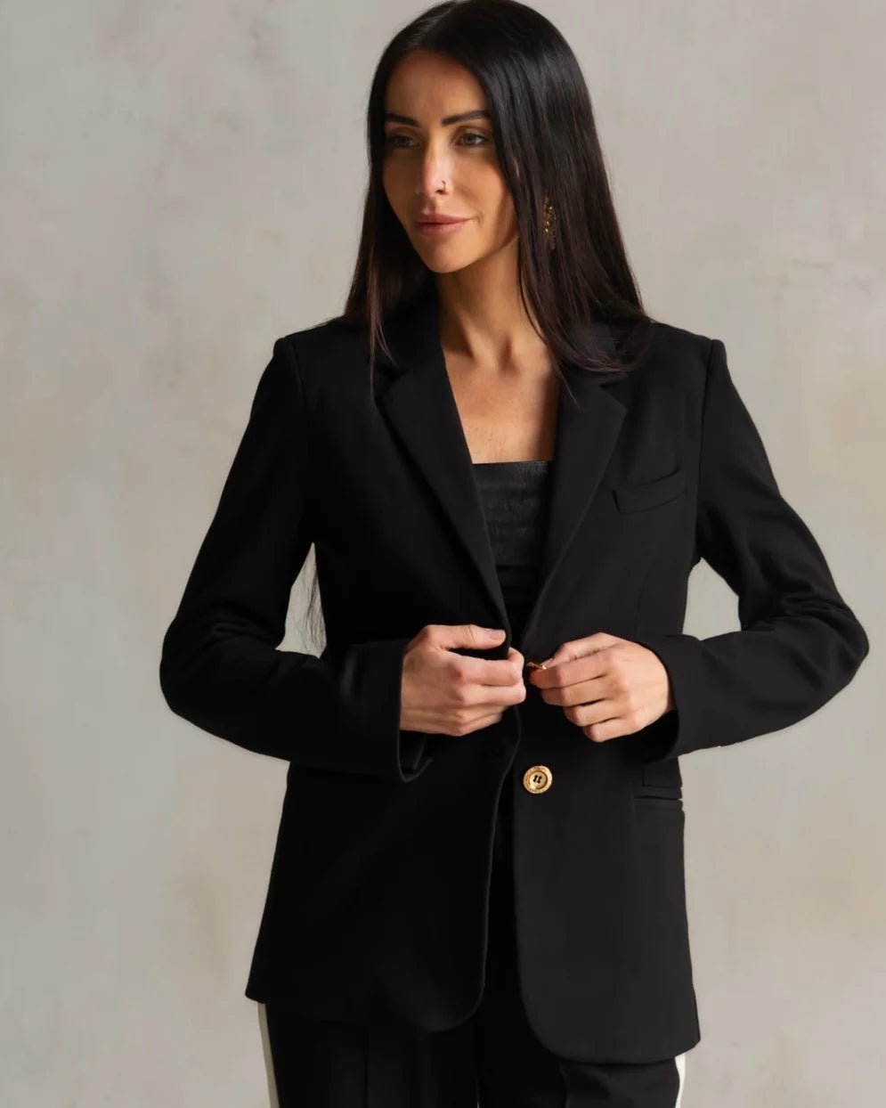 Jordan Interlock Blazer - Polkadots & Moonbeams LACare TuckerpythonXSJordan Interlock Blazer