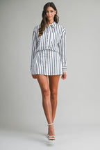 Kendall Mini Skirt - Polkadots & Moonbeams LAPolkadots & MoonbeamsBLACK/WHITESKendall Mini Skirt