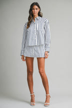 Kendall Mini Skirt - Polkadots & Moonbeams LAPolkadots & MoonbeamsBLACK/WHITESKendall Mini Skirt