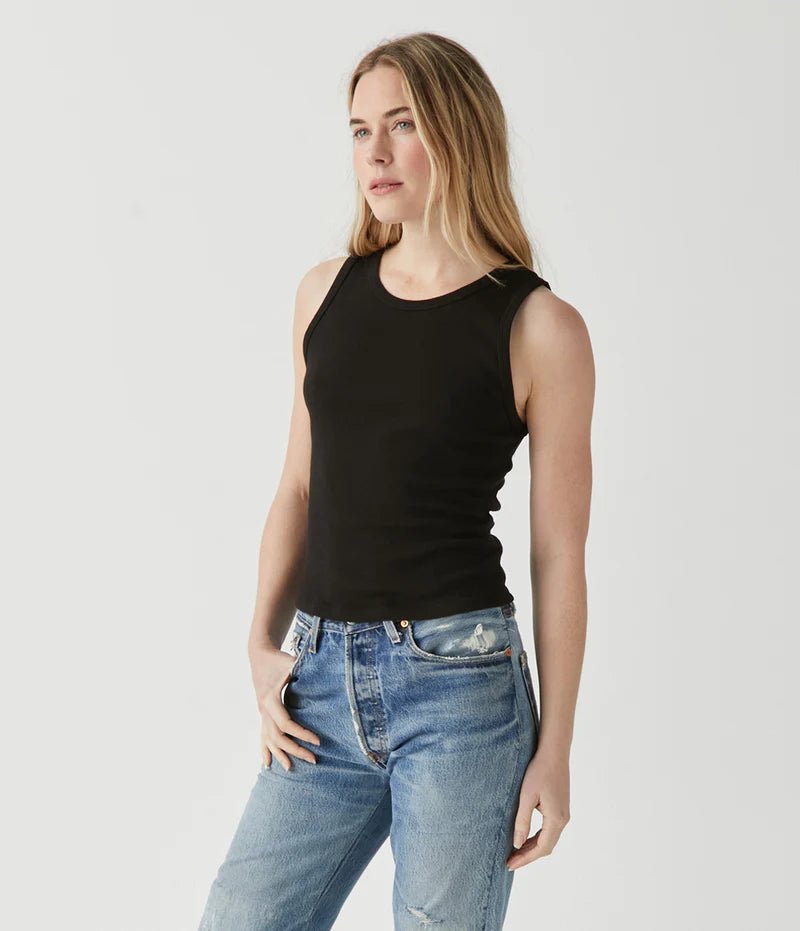 Kendall Tank - Polkadots & Moonbeams LAMichael StarsONE SIZEBLACKKendall Tank