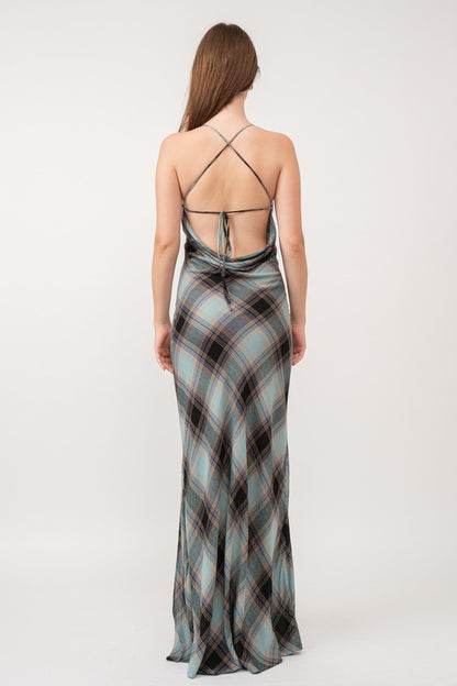 Kensington Plaid Maxi - Polkadots & Moonbeams LAPolkadots & MoonbeamsSKensington Plaid Maxi