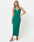 La Femme Dress - Polkadots & Moonbeams LALSpaceGreenXSLa Femme Dress