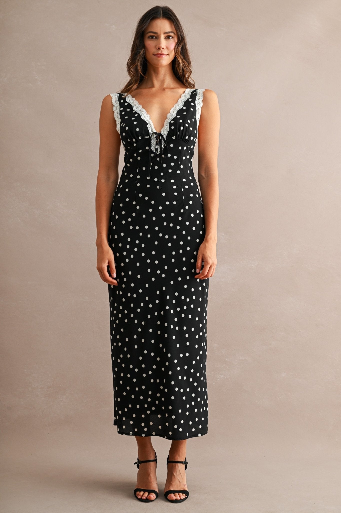 Lace Polkadots Maxi - Polkadots & Moonbeams LAPolkadots & MoonbeamsBLACKSLace Polkadots Maxi