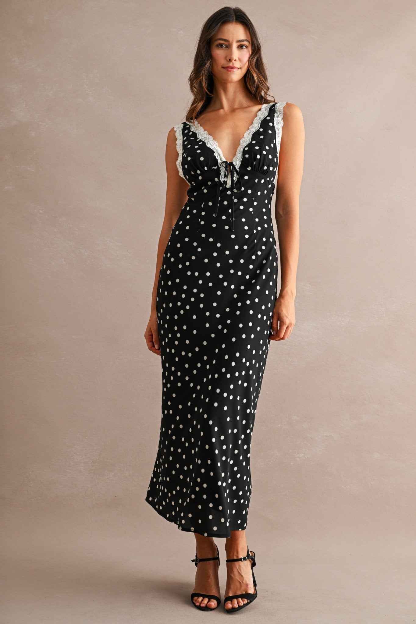Lace Polkadots Maxi - Polkadots & Moonbeams LAPolkadots & MoonbeamsBLACKSLace Polkadots Maxi