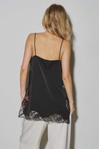 Lace Trim Cami - Polkadots & Moonbeams LABeige BotanyBLACKSLace Trim Cami