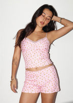 Lana Ditsy Hot Pants - Polkadots & Moonbeams LABailey RosePinkXSLana Ditsy Hot Pants