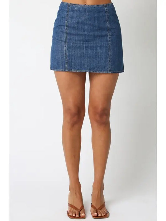 Lana Denim Mini