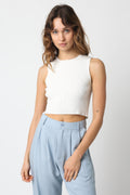 Leelie Sweater Top - Polkadots & Moonbeams LAPolkadots & MoonbeamsWHITESLeelie Sweater Top
