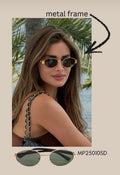 Lindsay Metal Frame Sunnies - Polkadots & Moonbeams LAPolkadots & MoonbeamsBlackLindsay Metal Frame Sunnies