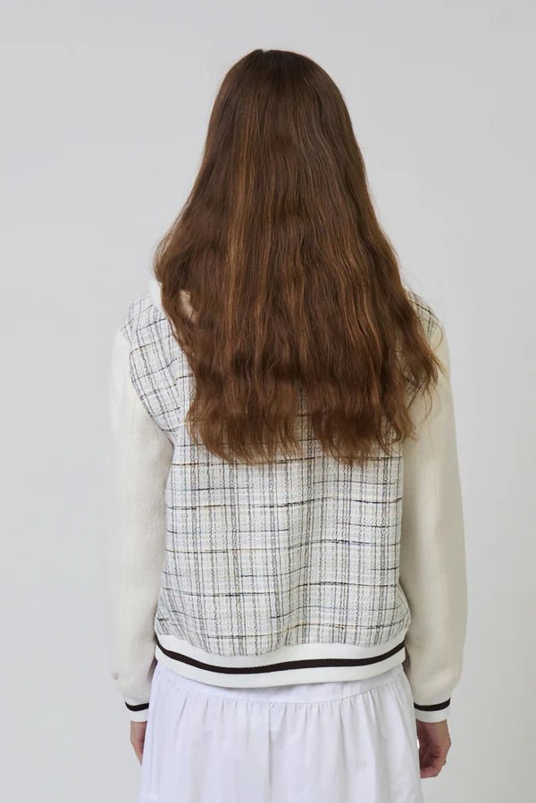 Logan Tweed Bomber - Polkadots & Moonbeams LACentral Park WestXSLogan Tweed Bomber