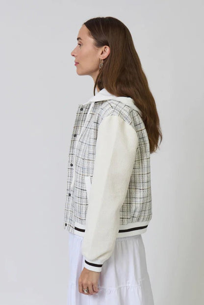 Logan Tweed Bomber - Polkadots & Moonbeams LACentral Park WestXSLogan Tweed Bomber