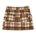 Logo Plaid Mini Skirt - Polkadots & Moonbeams LAPolkadots & MoonbeamsSLogo Plaid Mini Skirt