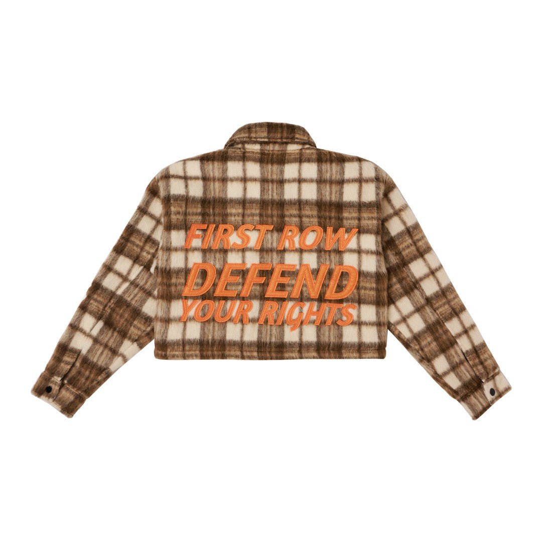 Logo Plaid Shacket - Polkadots & Moonbeams LAPolkadots & MoonbeamsSLogo Plaid Shacket