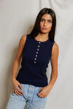 Loretta Tank - Polkadots & Moonbeams LAPerfect White TeeBlackXSLoretta Tank