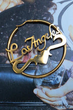 Los Angeles Hoops - Polkadots & Moonbeams LABlack Cake ClothingLos Angeles Hoops