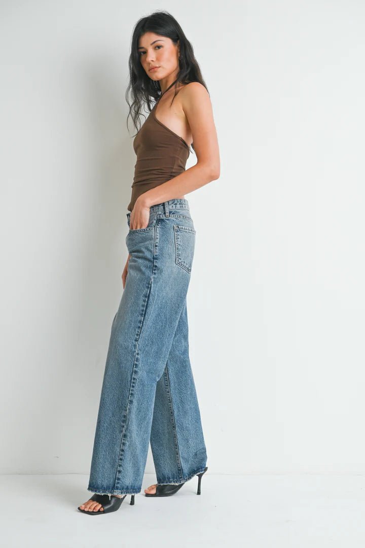 Low Rise Baggy - Polkadots & Moonbeams LAJust Black DenimBlack25Low Rise Baggy