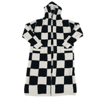 Luxe Check Robe - Polkadots & Moonbeams LALocal Beachtan/whiteLuxe Check Robe
