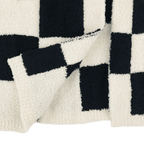Luxe Check Robe - Polkadots & Moonbeams LALocal Beachtan/whiteLuxe Check Robe