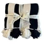 Luxe Tassel Blanket - Polkadots & Moonbeams LALocal Beachtan/whiteLuxe Tassel Blanket