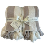Luxe Tassel Blanket - Polkadots & Moonbeams LALocal Beachtan/whiteLuxe Tassel Blanket