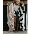 Luxe Tassel Blanket - Polkadots & Moonbeams LALocal Beachtan/whiteLuxe Tassel Blanket
