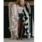 Luxe Tassel Blanket - Polkadots & Moonbeams LALocal Beachtan/whiteLuxe Tassel Blanket