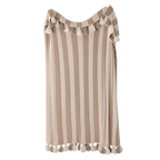 Luxe Tassel Blanket - Polkadots & Moonbeams LALocal Beachtan/whiteLuxe Tassel Blanket