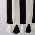 Luxe Tassel Blanket - Polkadots & Moonbeams LALocal Beachtan/whiteLuxe Tassel Blanket