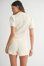 Maggie Tie Shorts - Polkadots & Moonbeams LAPolkadots & MoonbeamscreamSMaggie Tie Shorts