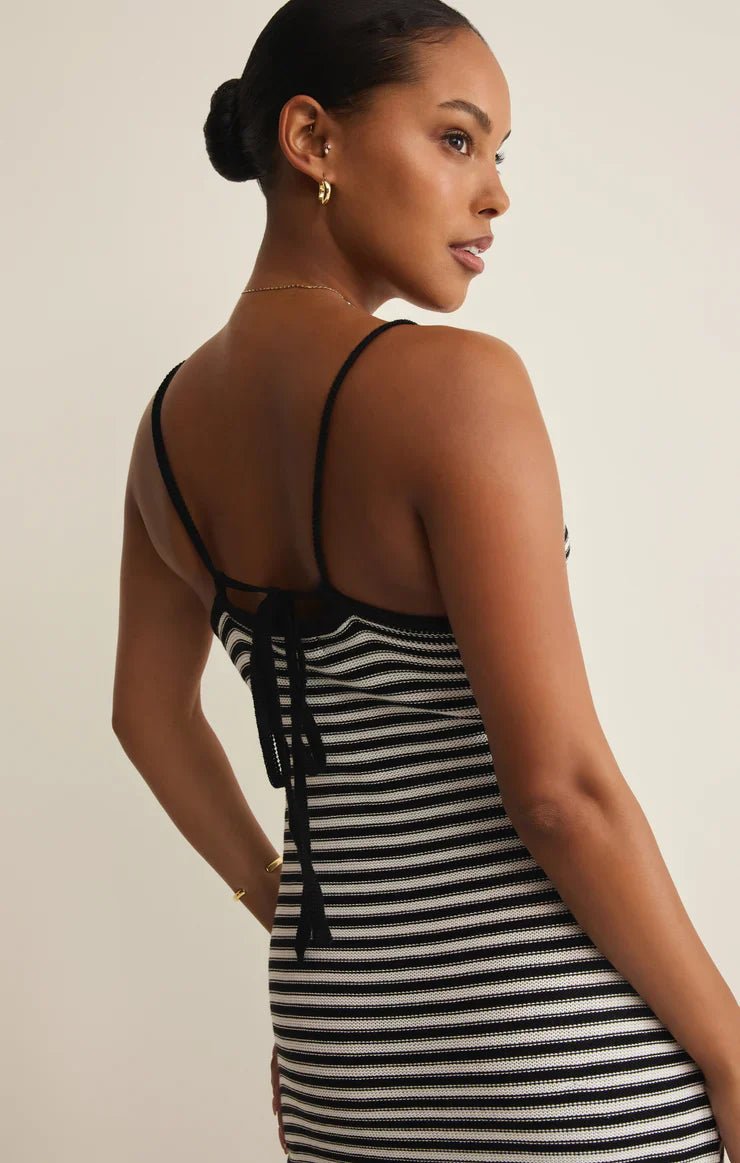 Majestic Striped Midi Dress - Polkadots & Moonbeams LAZ SUPPLYStripedXSMajestic Striped Midi Dress