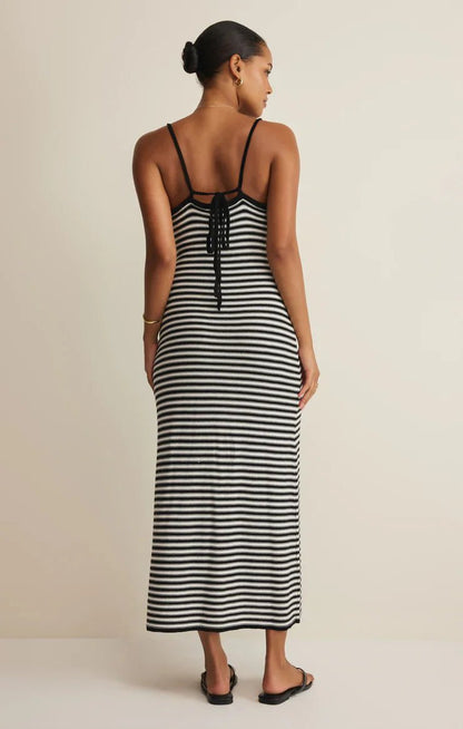 Majestic Striped Midi Dress - Polkadots & Moonbeams LAZ SUPPLYStripedXSMajestic Striped Midi Dress