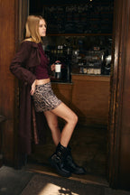 Mesh Leopard Mini Skort - Polkadots & Moonbeams LAPolkadots & MoonbeamsXSMesh Leopard Mini Skort