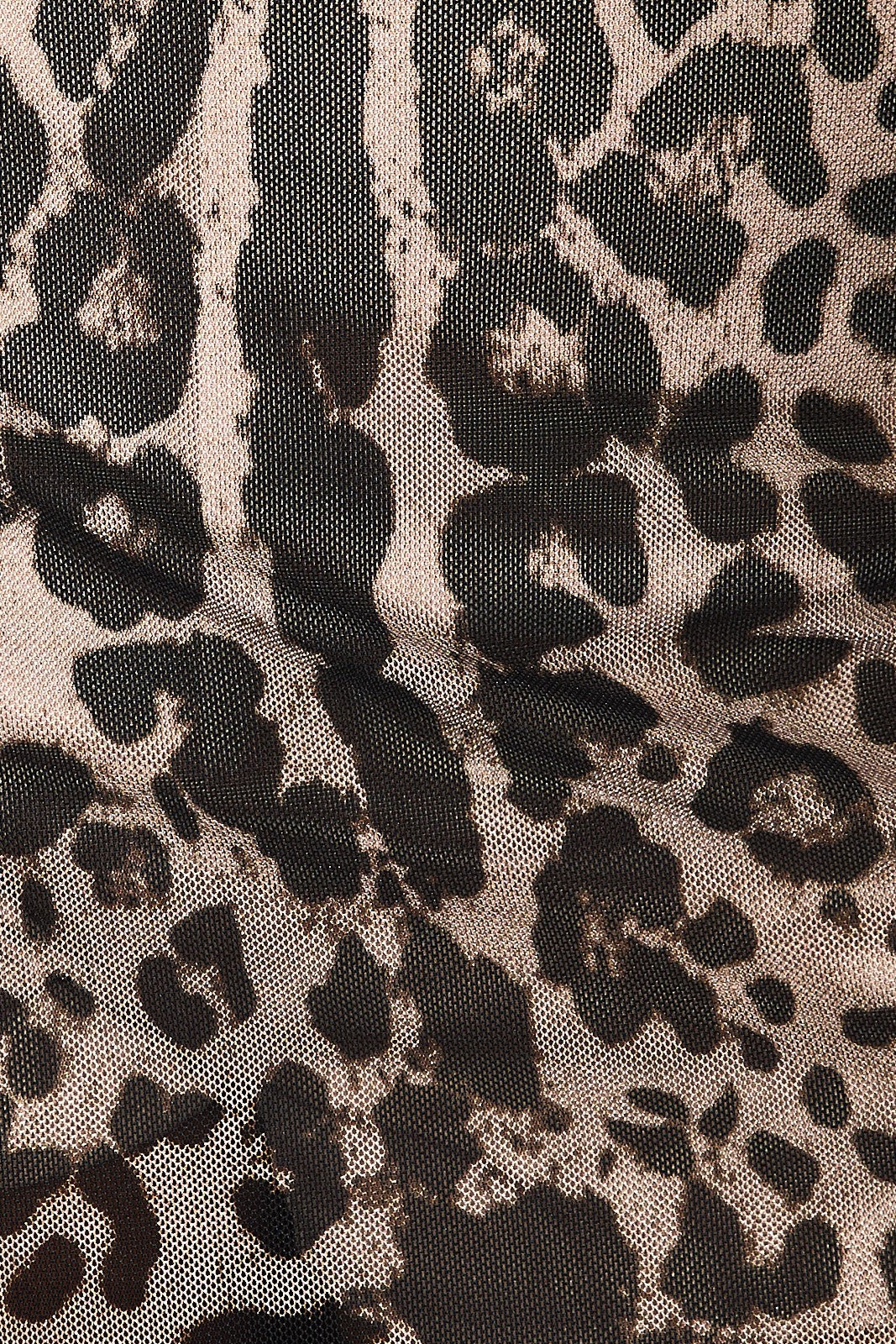 Mesh Leopard Mini Skort