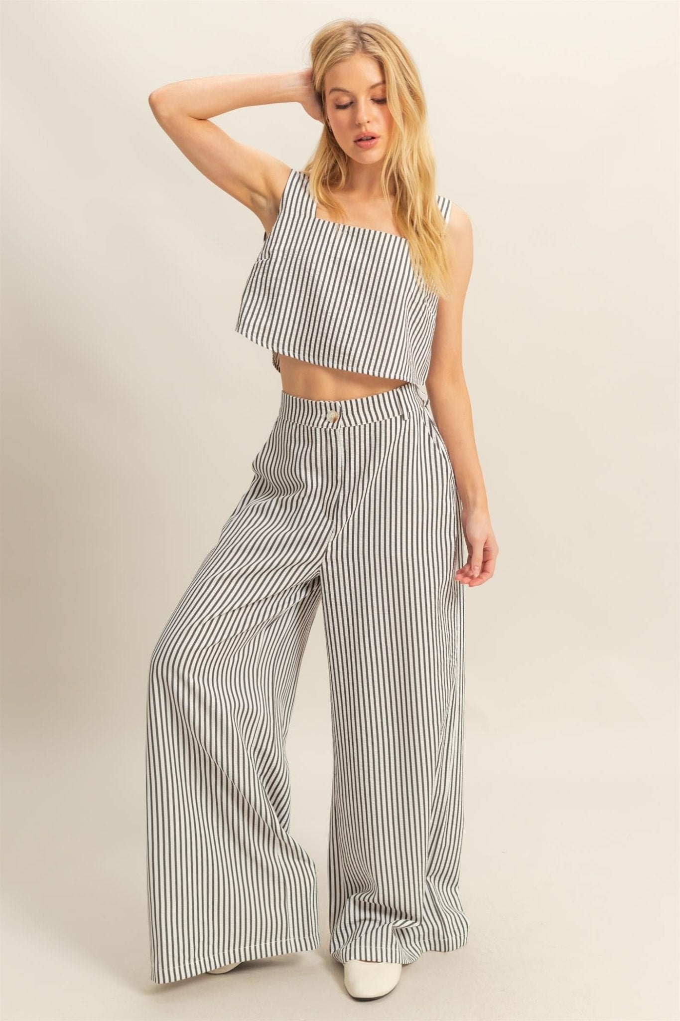 Mia Crop Top - Polkadots & Moonbeams LAPolkadots & MoonbeamsStripedSMia Crop Top