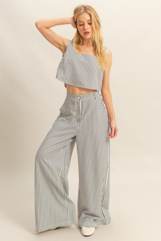 Mia Crop Top - Polkadots & Moonbeams LAPolkadots & MoonbeamsStripedSMia Crop Top