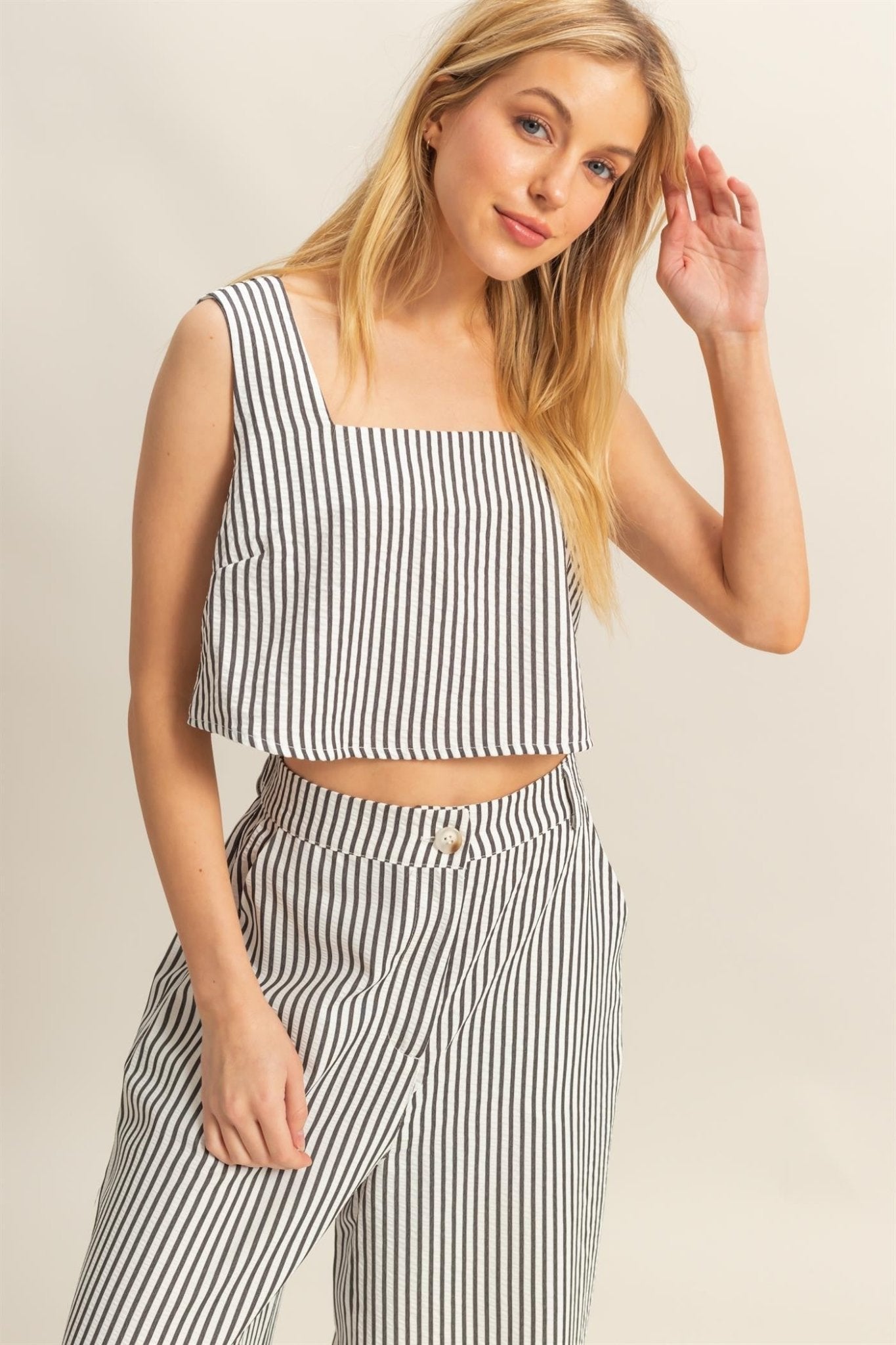 Mia Crop Top - Polkadots & Moonbeams LAPolkadots & MoonbeamsStripedSMia Crop Top