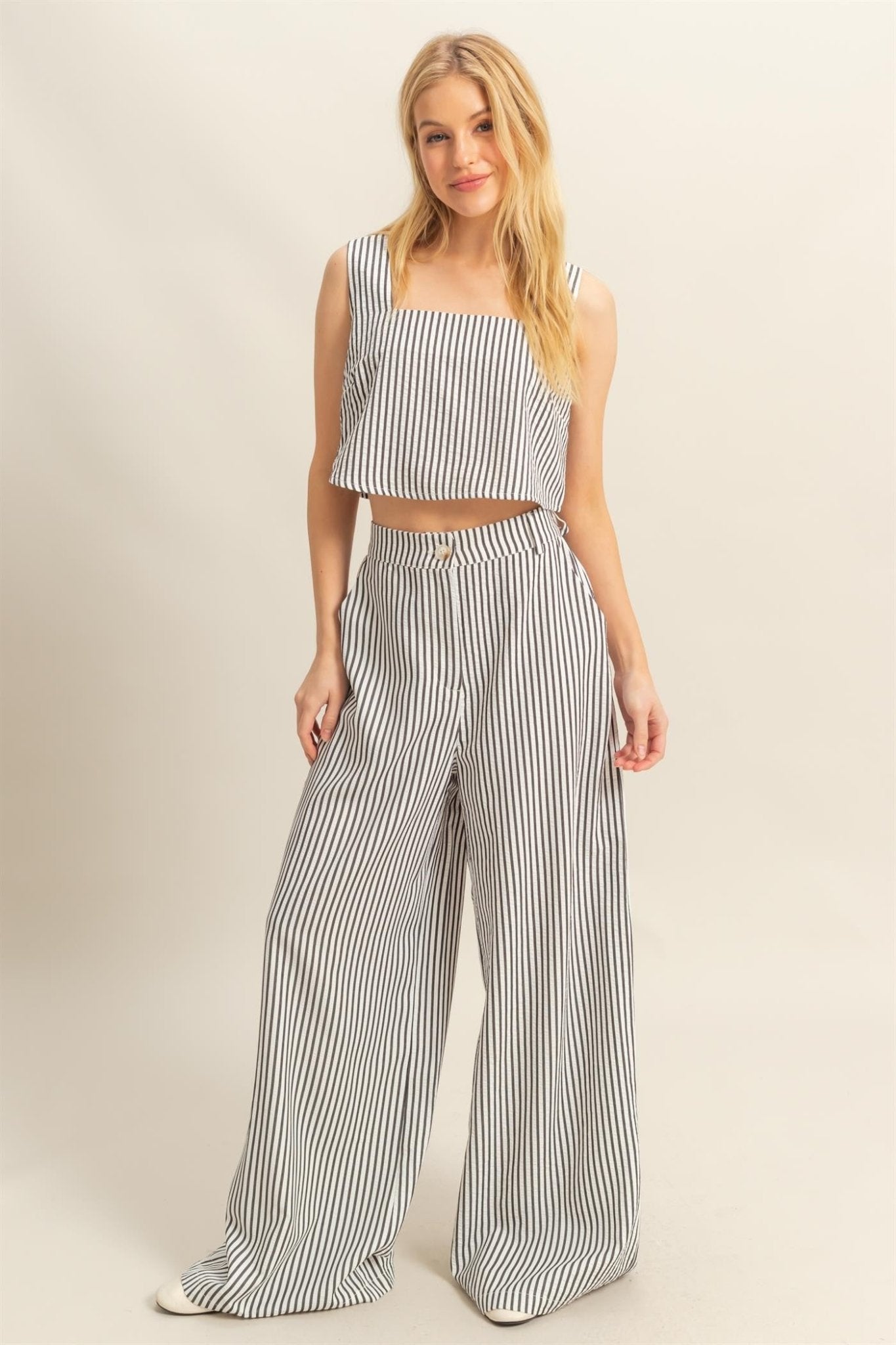 Mia Crop Top - Polkadots & Moonbeams LAPolkadots & MoonbeamsStripedSMia Crop Top