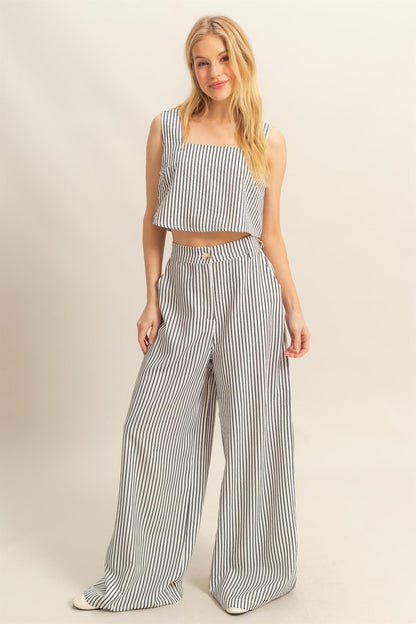 Mia Crop Top - Polkadots & Moonbeams LAPolkadots & MoonbeamsStripedSMia Crop Top