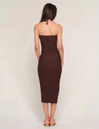 Michelle Dress - Polkadots & Moonbeams LAHeartloomBrownXSMichelle Dress