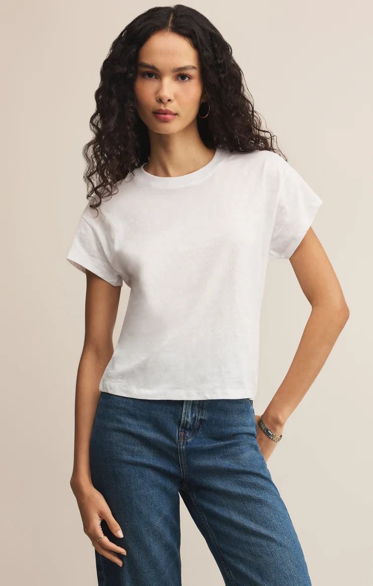 Modern Slub Tee - Polkadots & Moonbeams LAZ SUPPLYWhiteXSModern Slub Tee
